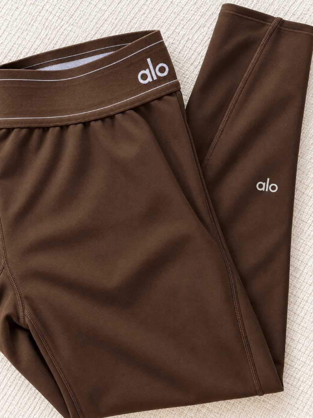 Alo Yoga Airlift High-Waist Suit Up Legging Brown